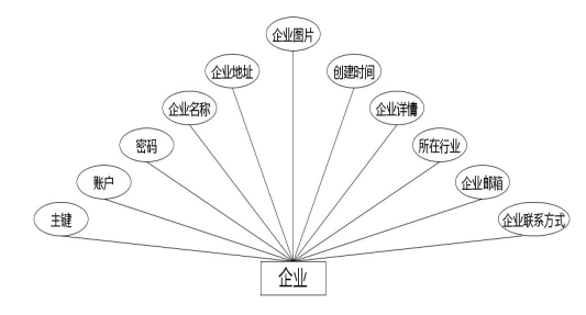 图 4.2 企业实体属性图