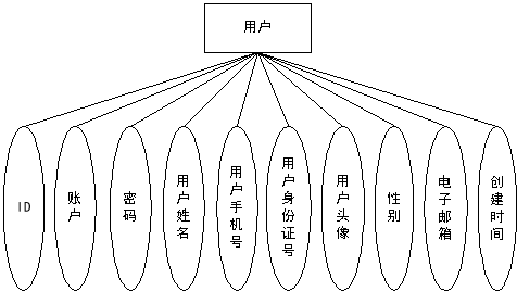 图 4.7 用户实体属性图